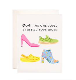 Bloomwolf Studio Mom's Shoes Card