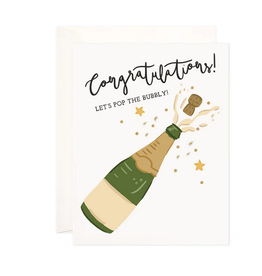 Bloomwolf Studio Bubbly Congrats Card