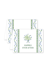 Dogwood Hill Broderie Blue Wedding Card