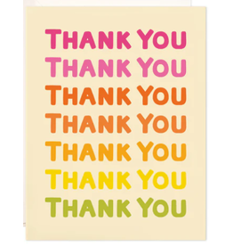 Bloomwolf Studio Ombre Thank You Card