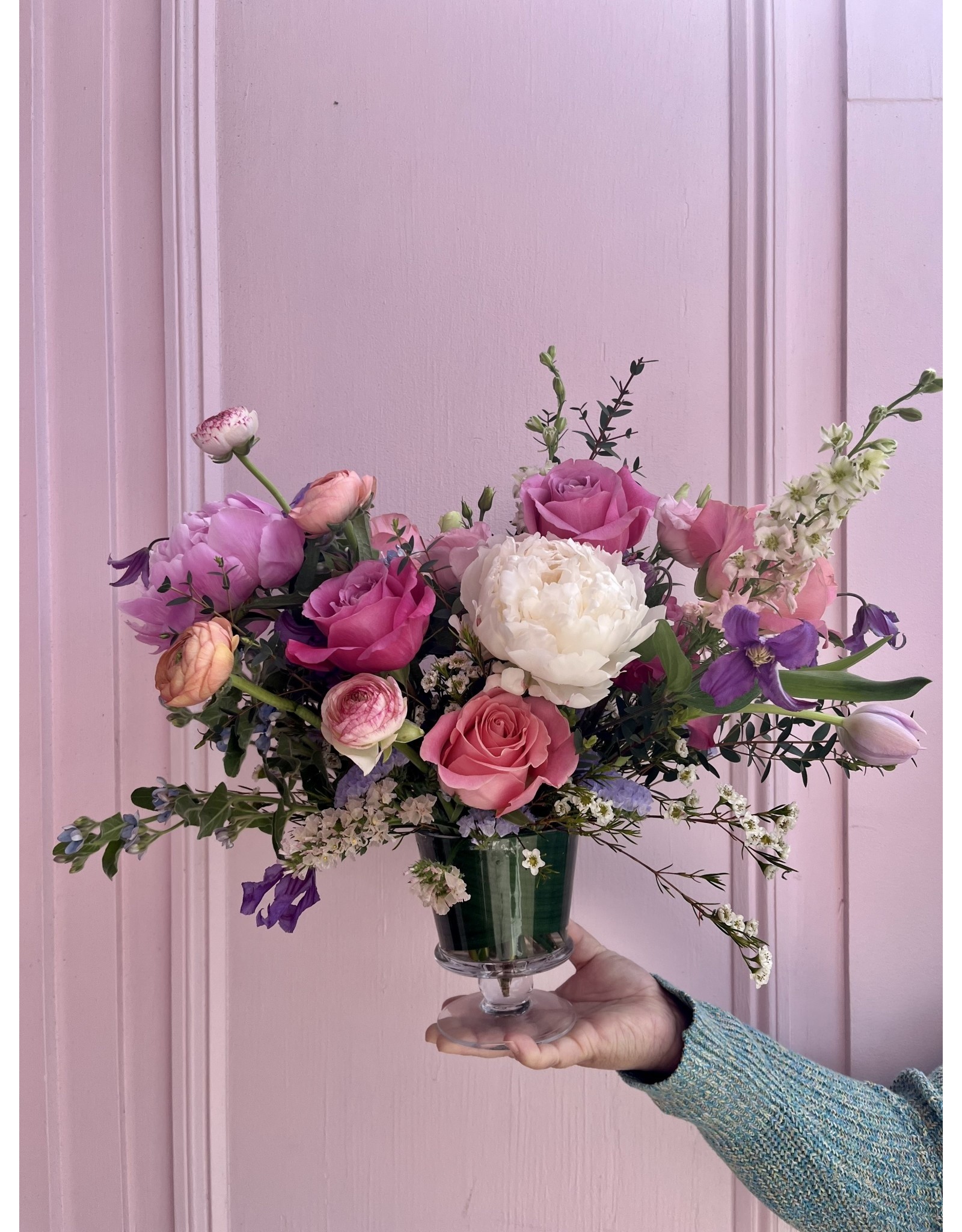 Junebug Mother's Day Full Bloom Vase Arrangement