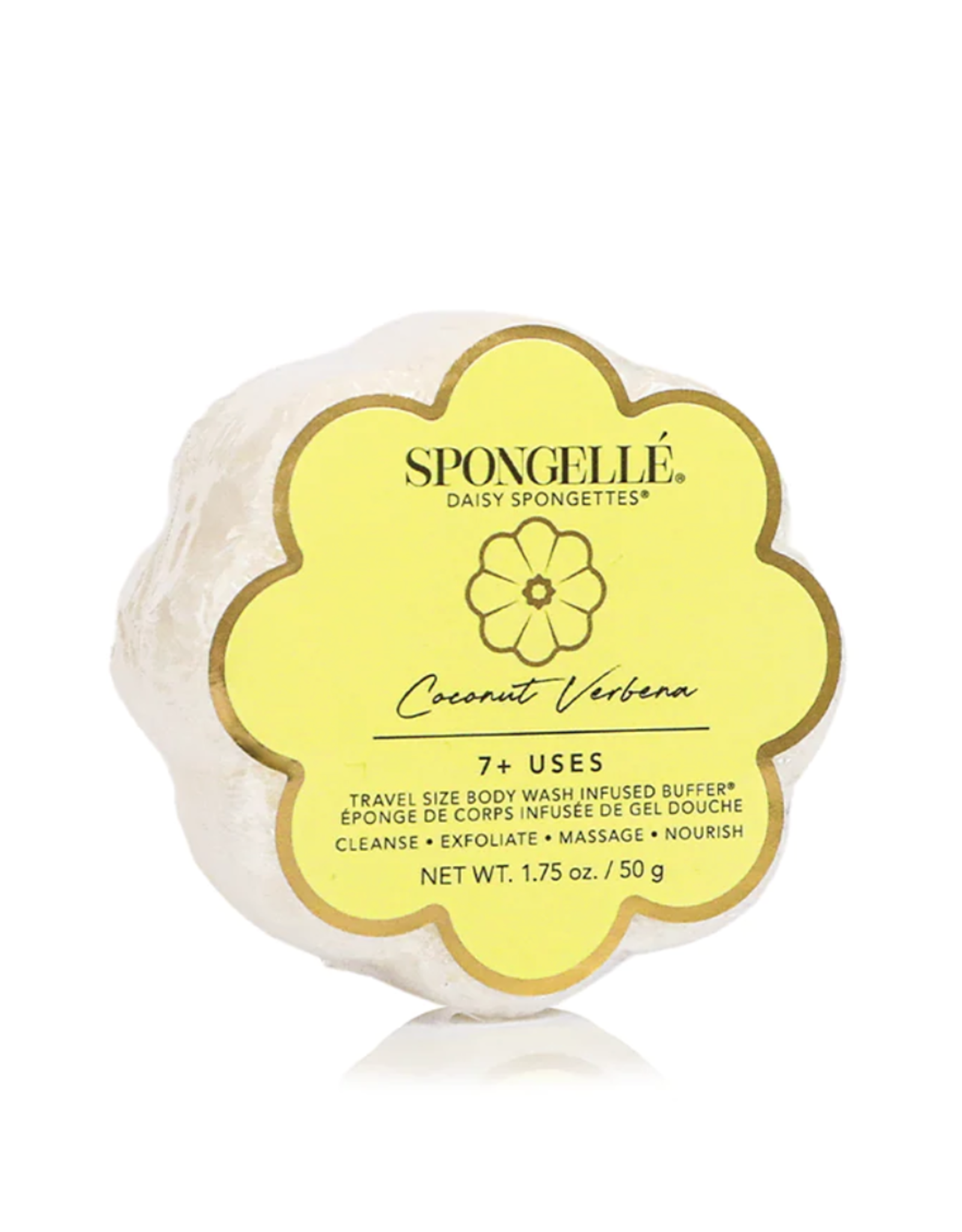 Spongelle Coconut Verbena Daisy Collection Spongette