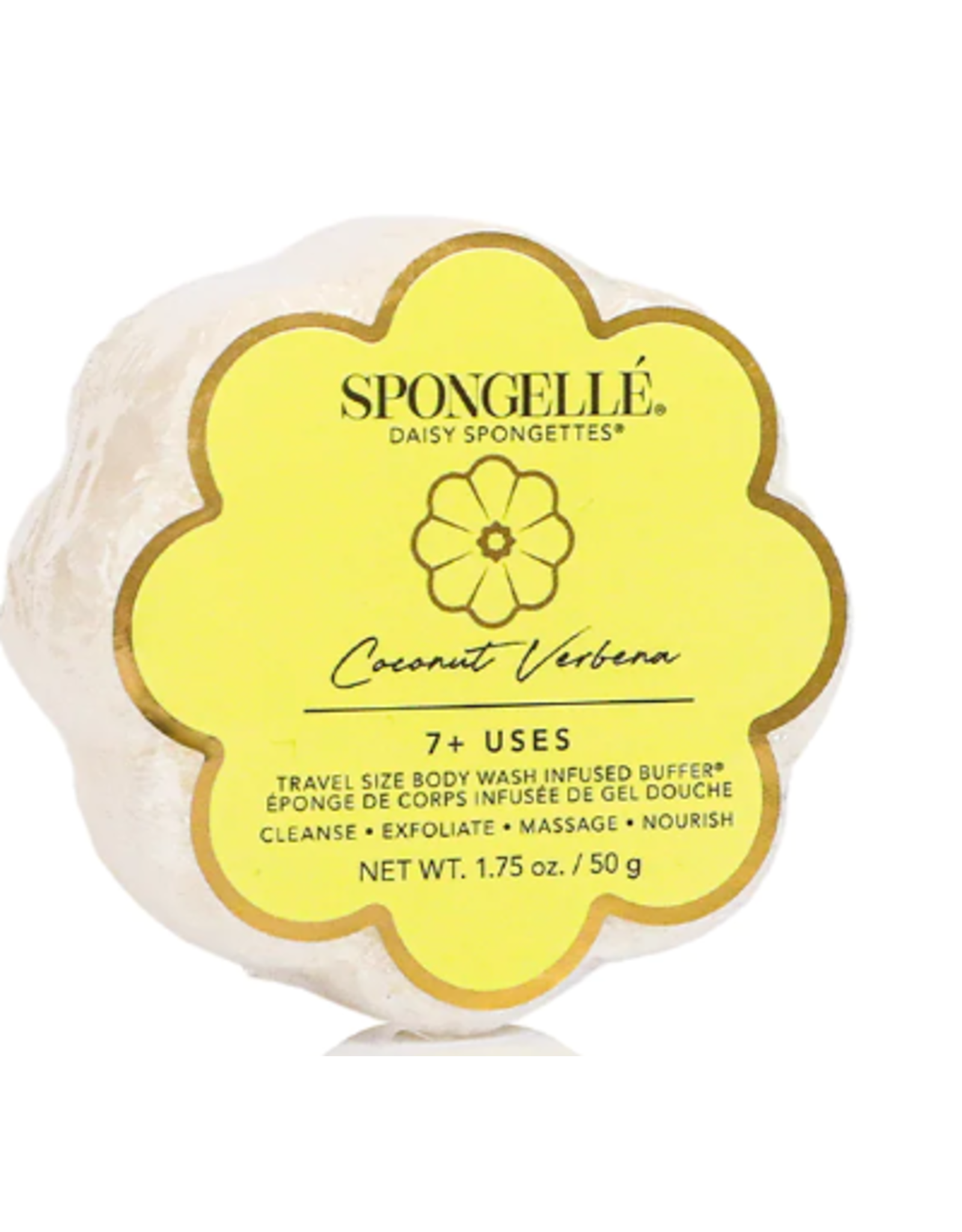 Spongelle Coconut Verbena Daisy Collection Spongette