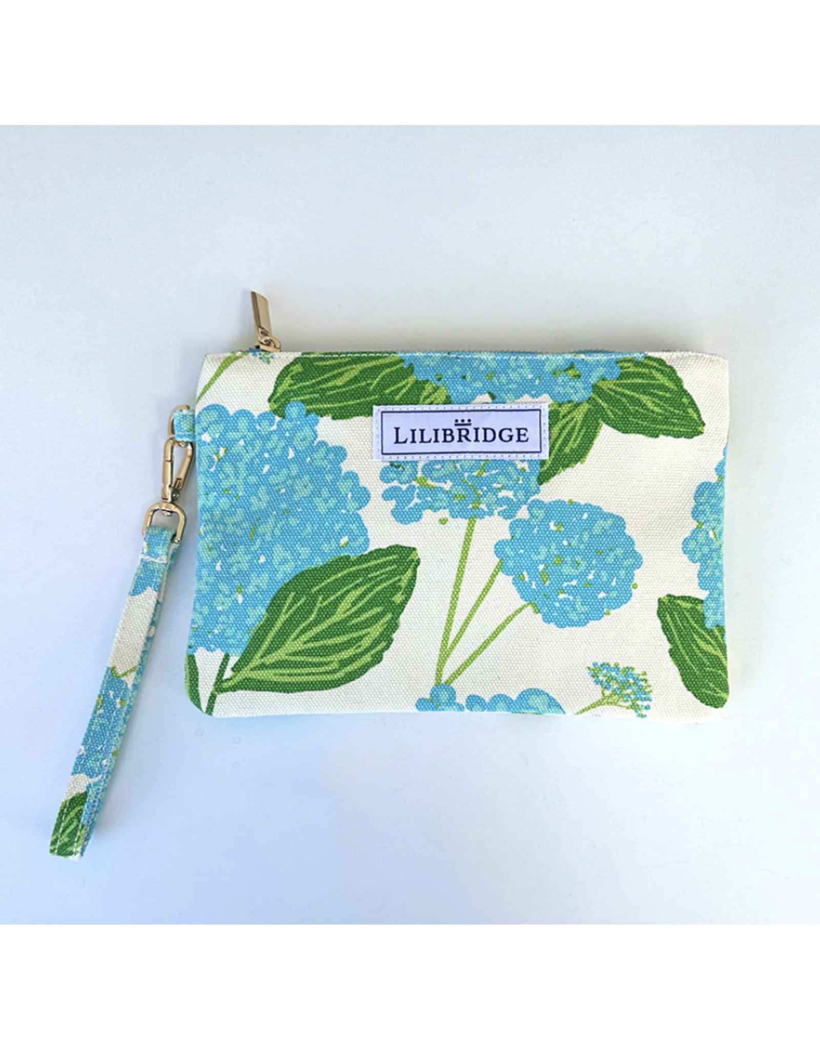 Lilibridge Hydrangea Blue Wristlet by Lilibridge