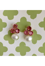 Julie Ryan Designs Tenley Pink Earrings by Julie Ryan