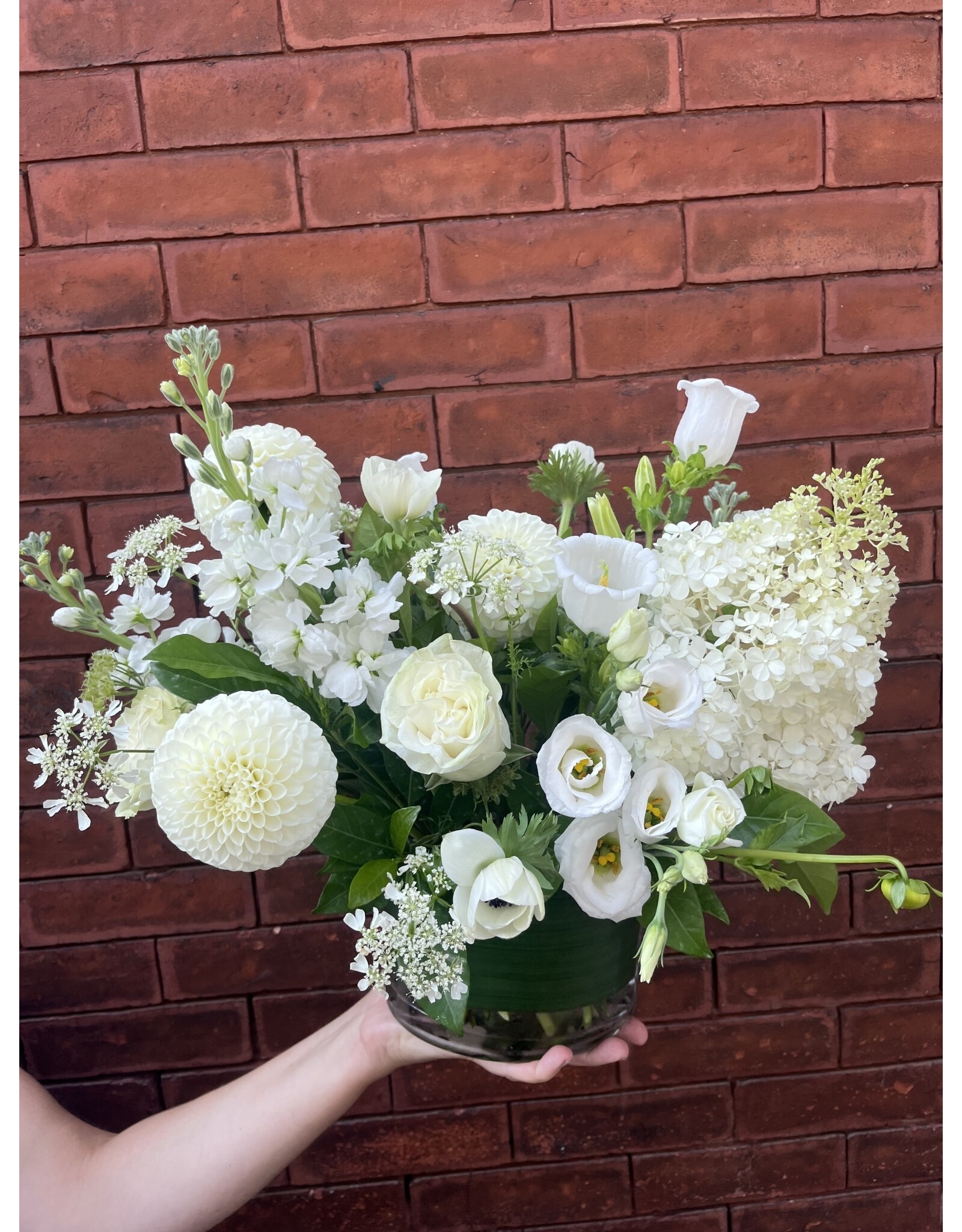 Junebug Luxe Neutral Seasonal Arrangement