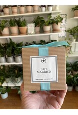 Ella B Just Married Candle