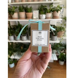 Ella B Best. Teacher. Ever. Votive Candle