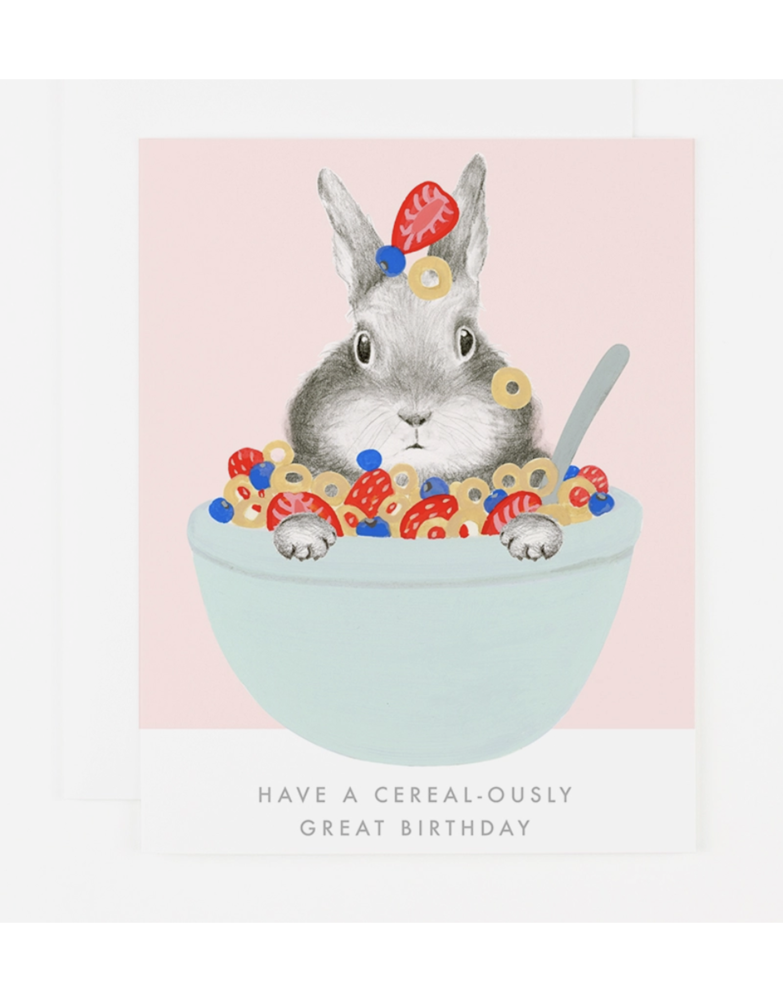 Dear Hancock Cereal-ously Great Birthday Card