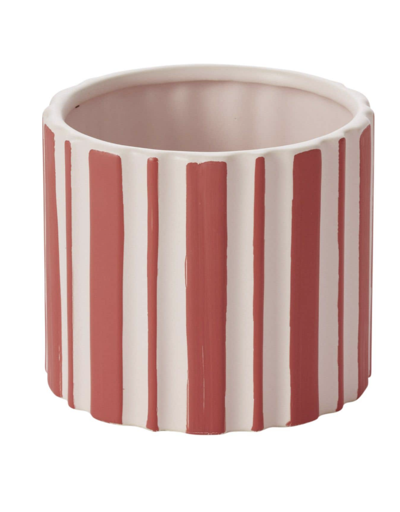 Decor Shop at Junebug Peppermint Pot 5.25"x 4.5"