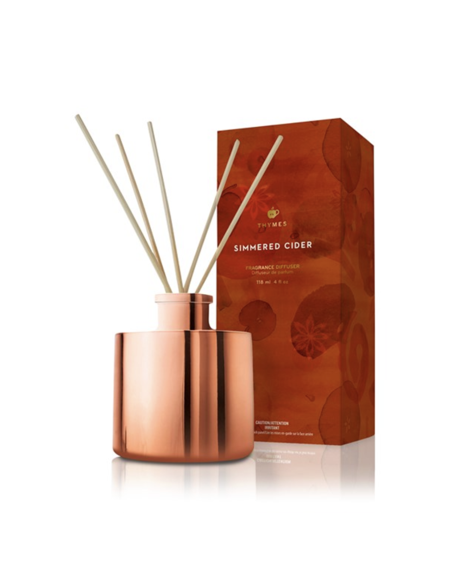 Thymes Simmered Cider Petite Diffuser