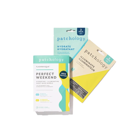 Patchology Perfect Weekend Face Mask Kit - 4 Mask Pack