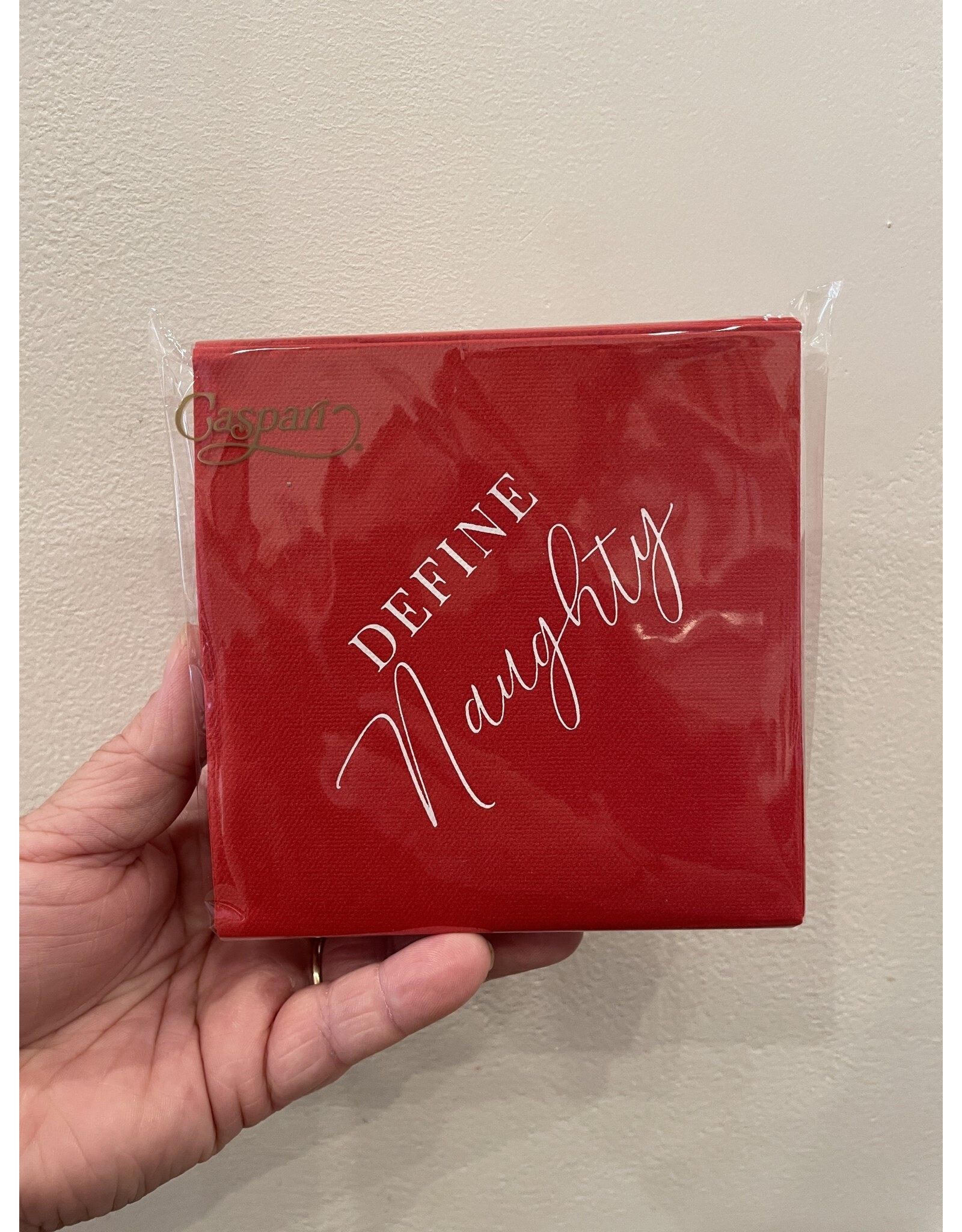 Caspari Define Naughty Napkin