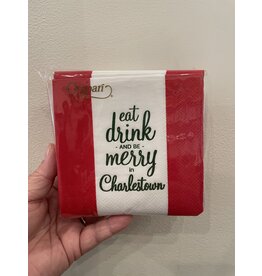 Caspari Eat Drink and Be Merry in Charlestown Napkins