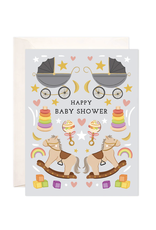 Bloomwolf Studio Baby Shower Card