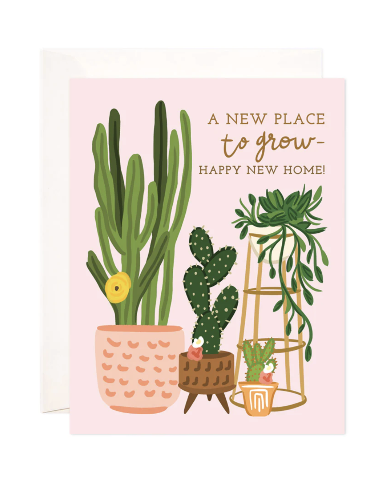 Bloomwolf Studio New Place to Grow Card