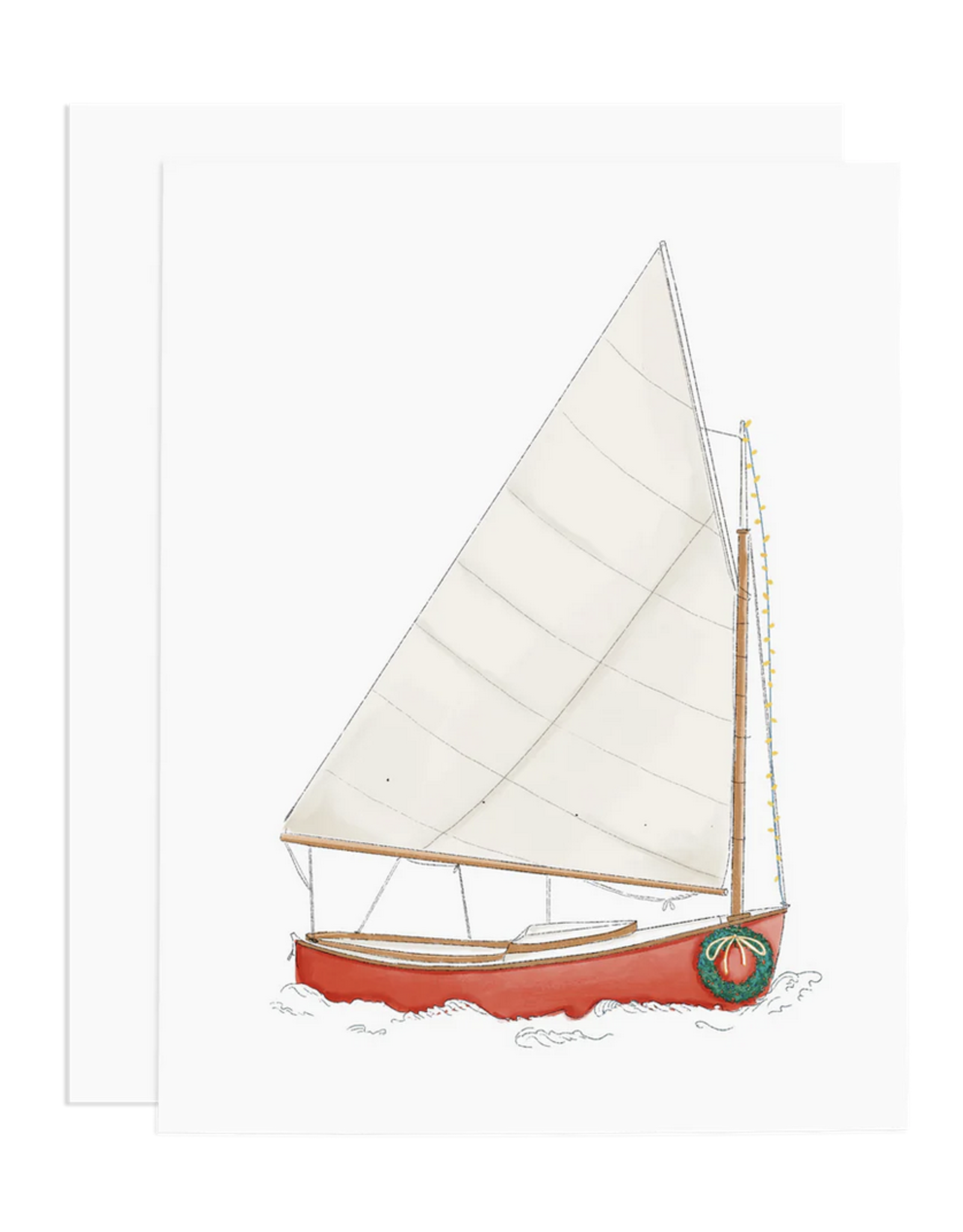 Ramus & Co Holiday Sailboat Card