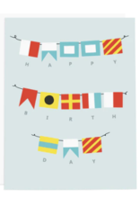 Ramus & Co HBD Nautical Flags Card