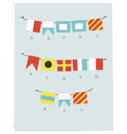 Ramus & Co HBD Nautical Flags Card