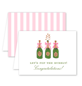 Dogwood Hill Champagne Congrats Card