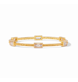 Julie Vos Antonia Bangle in Cubic Zirconia by Julie Vos