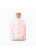 Frankie & Claude Small Match Jar Blush Pink