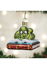 Book Worm Ornament