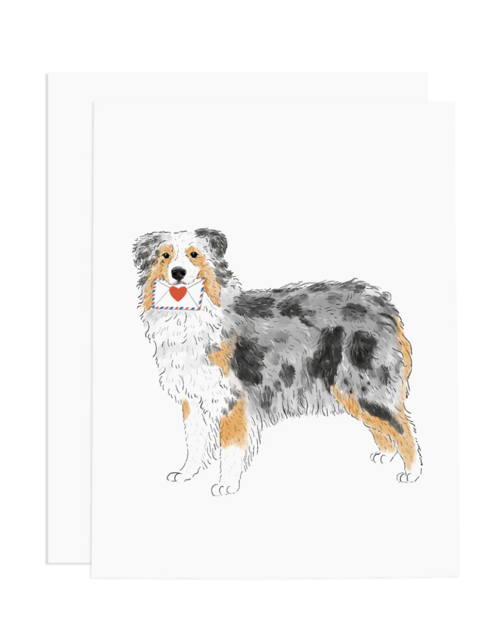Ramus & Co Dog Mail Aussie Card