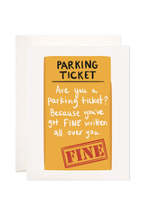 Bloomwolf Studio Parking Ticket Card