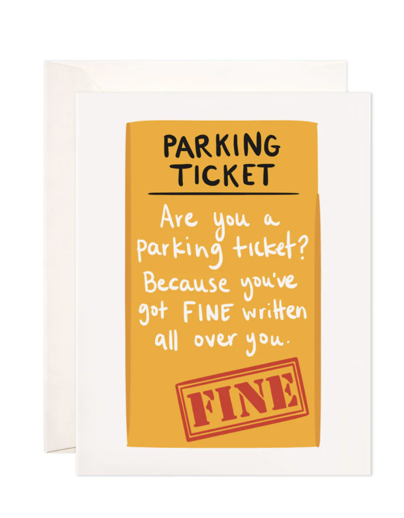 Bloomwolf Studio Parking Ticket Card