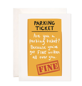 Bloomwolf Studio Parking Ticket Card