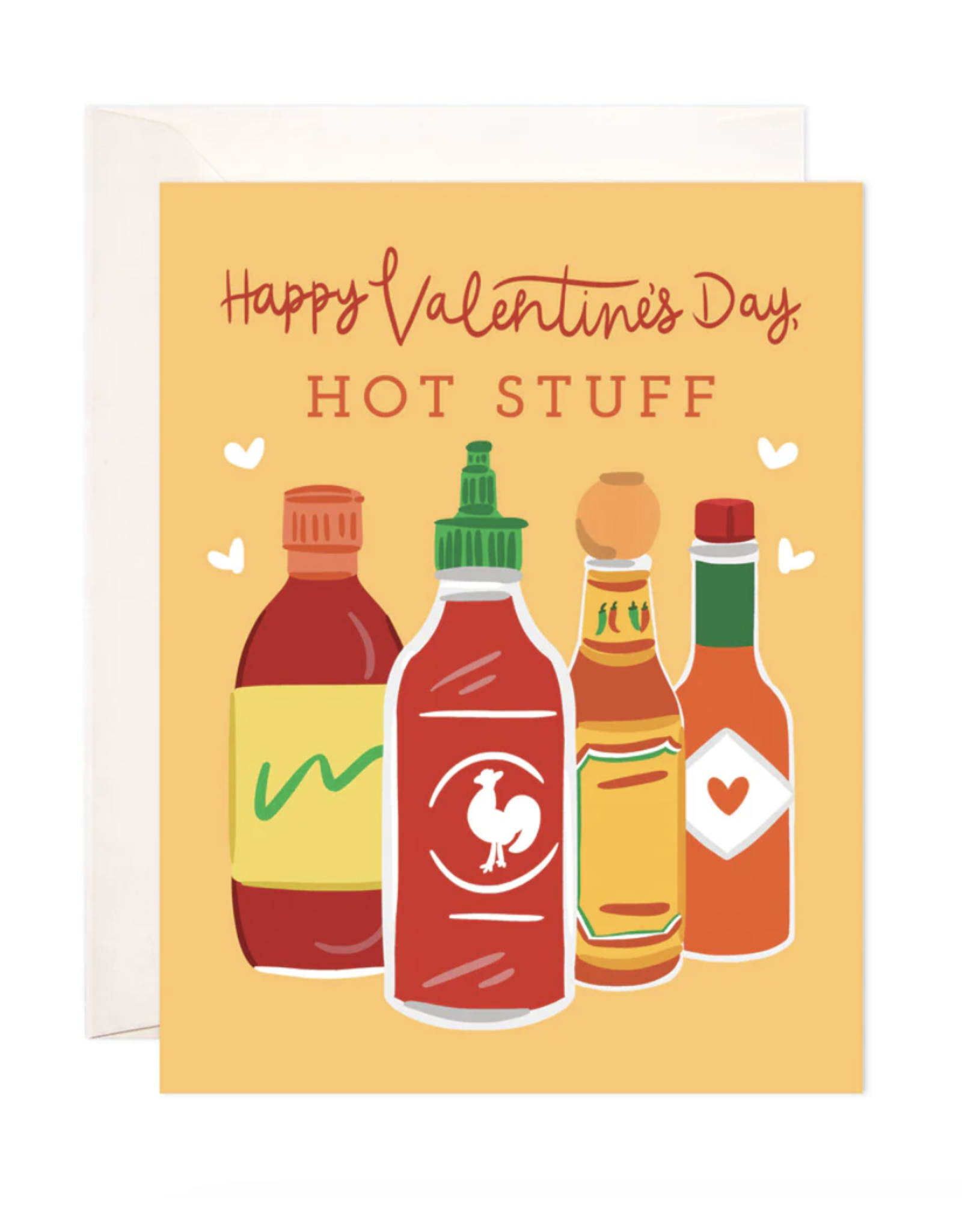 Bloomwolf Studio Hot Stuff Valentine Card