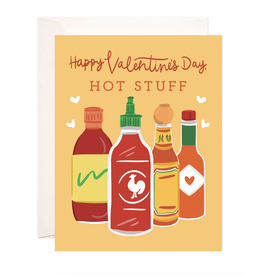Bloomwolf Studio Hot Stuff Valentine Card