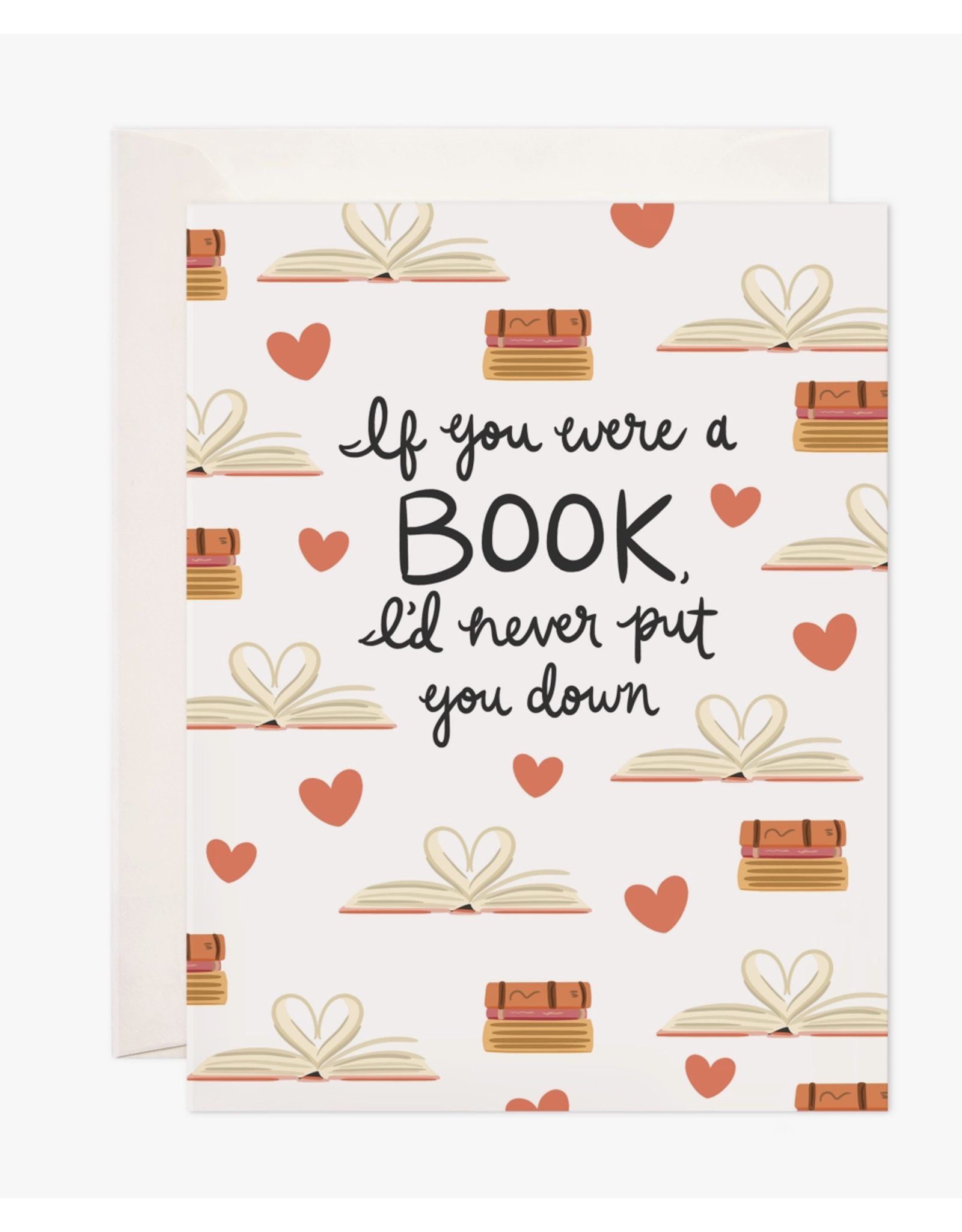 Bloomwolf Studio Book Love Card