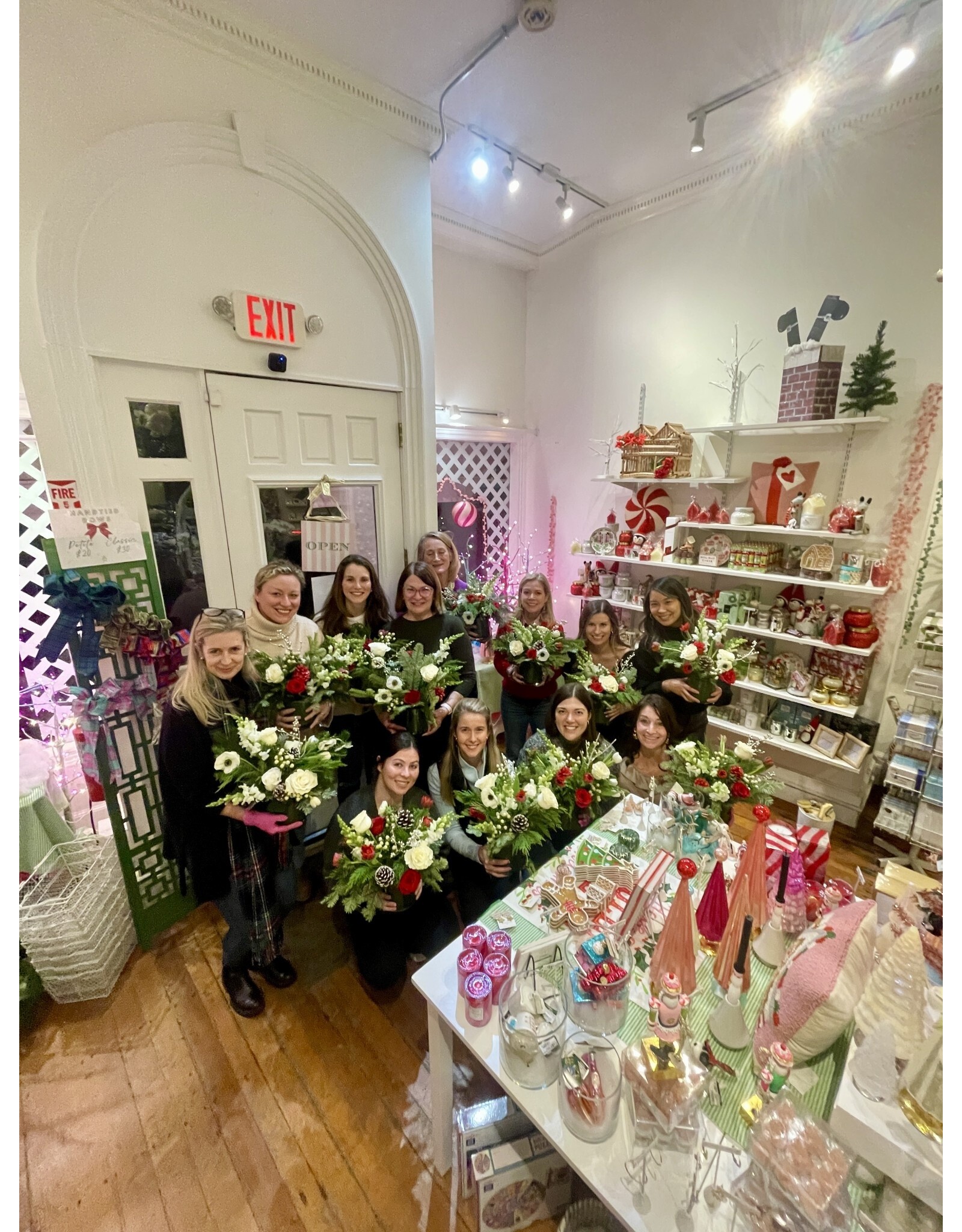 Junebug February 5th Galentine's Day Flower Arranging Class