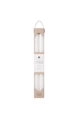 Northern Lights Taper Candle 2 Pack in Pure White