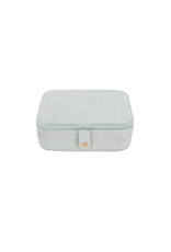 Accessories Shop at Junebug Vera Velvet Rectangle Jewelry Case in Mint