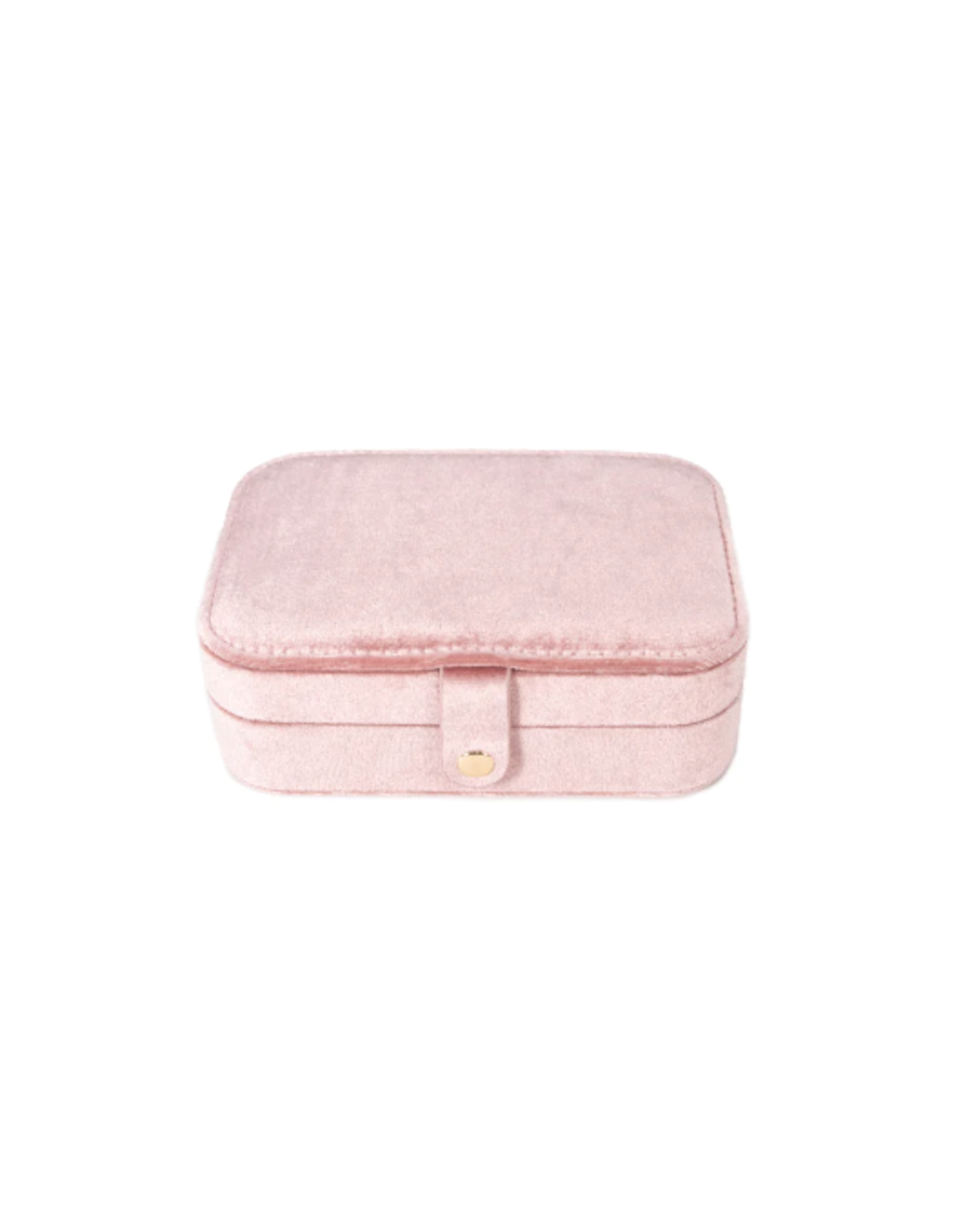 Accessories Shop at Junebug Vera Velvet Rectangle Jewelry Case in Pink