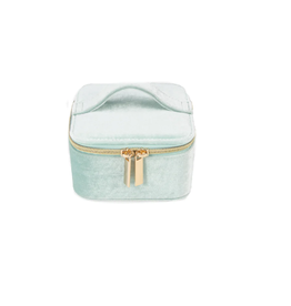 Accessories Shop at Junebug Vera Velvet Square Jewelry Case in Mint