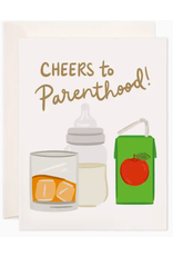 Bloomwolf Studio Cheers to Parenthood Card