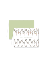 Dogwood Hill Tennis Birthday Card