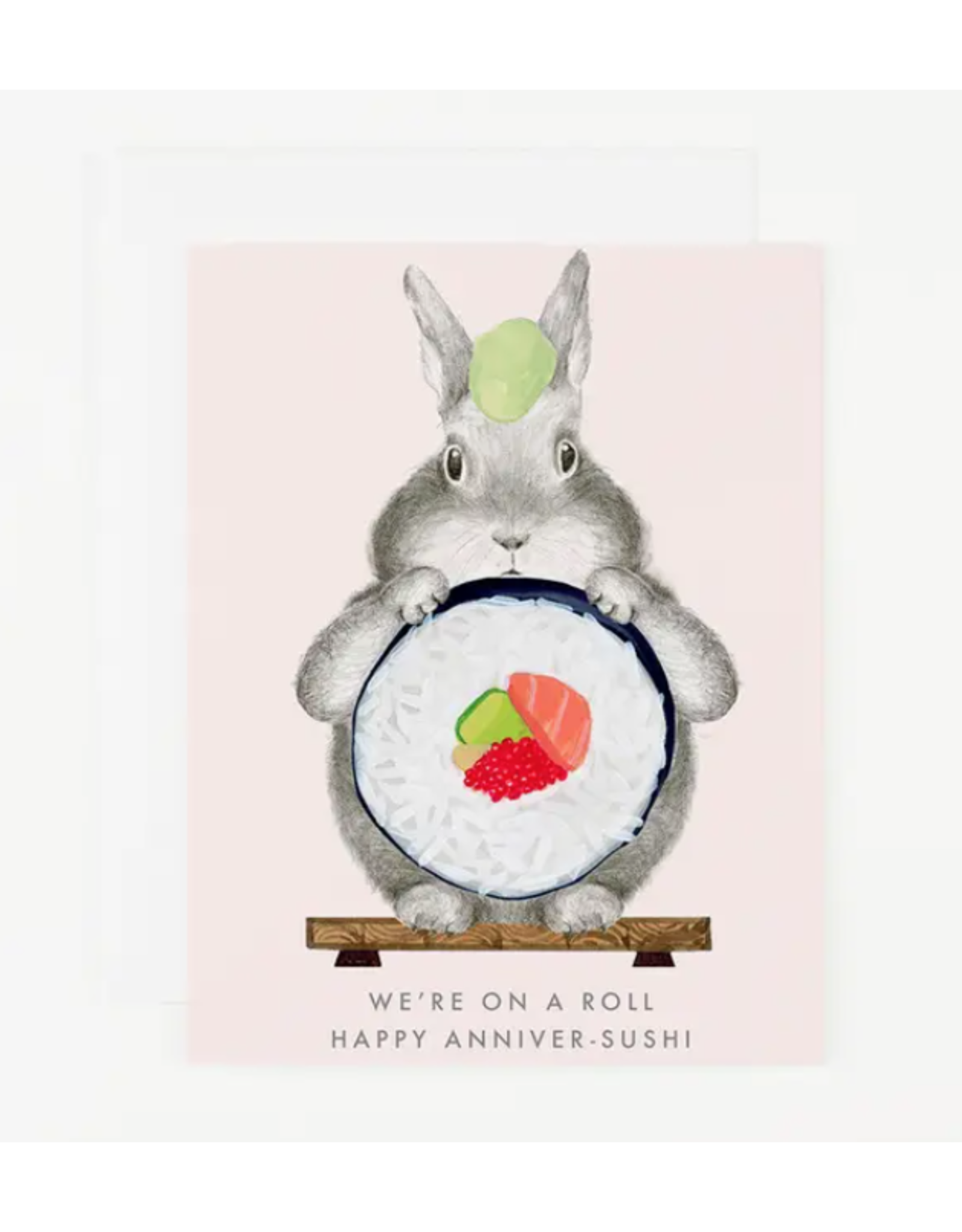Dear Hancock We're on a Roll Anniver-sushi Card