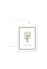 Dogwood Hill Quincy's Cottage Pink Thank You Card