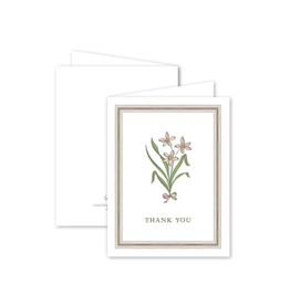 Dogwood Hill Quincy's Cottage Pink Thank You Card