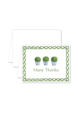 Dogwood Hill Poolside Topiary Thanks Card Boxed Set