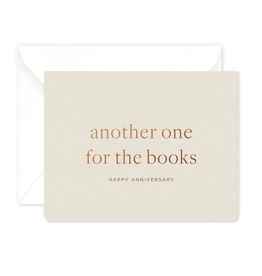 Smitten on Paper For the Books Greeting Card