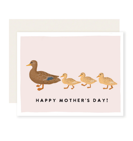 Slightly Stationery Mother's Day Ducklings Card