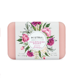 Mistral Champagne Peony Bar Soap