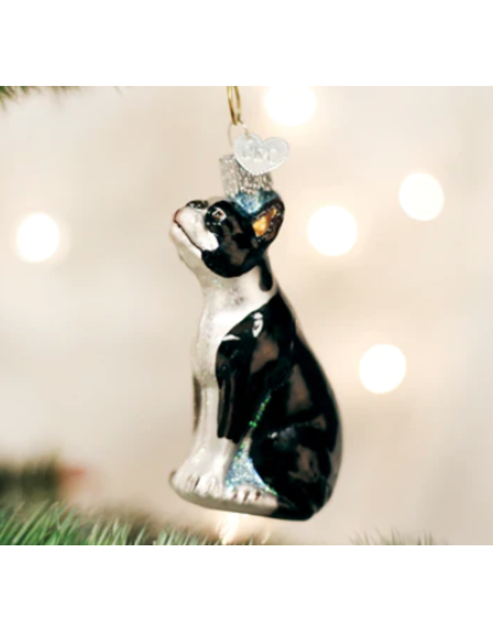 Boston Terrier Dog Ornament