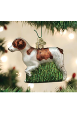 Brittany Spaniel Dog Ornament